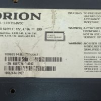 Orion LCD T16-DVDC с дефектен Main Board - M156B1-L01 Rev.C1 / 17INV16-1 010908, снимка 2 - Части и Платки - 39767538