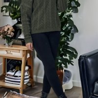 Дамски пуловер, кръстосан отзад с красива шарка, 6цвята - 023, снимка 13 - Блузи с дълъг ръкав и пуловери - 39855708