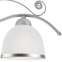 Таванна лампа в рустикален стил, снимка 6 - Лампи за таван - 44289047