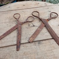 Стари ковани ножеци, снимка 4 - Антикварни и старинни предмети - 35890203