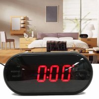 902  дигитален часовник с аларма, радио и функция сън, снимка 1 - Други стоки за дома - 34658016