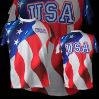 BGF Фланелка USA, снимка 1 - Тениски - 33635567