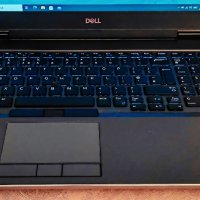  Dell Precision 7540/Core i7-9850H/16GB RAM/256GB SSD/NVidia Quadro Т1000 4GB/15.6 FHD IPS 100% sRGB, снимка 10 - Лаптопи за работа - 41953527