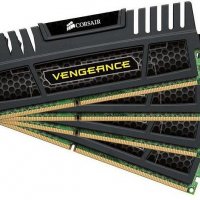 десктоп рам памет ram ddr3 corsair vengeance 4 x 4gb 1600mhz , снимка 1 - RAM памет - 23580603