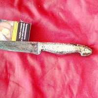 Страхотен стар нож, снимка 1 - Антикварни и старинни предмети - 42385791