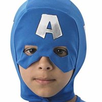 Костюм на Капитан Америка с мускули, маска и щит, снимка 3 - Други - 41561829