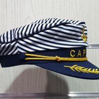 Нова капитанска шапка на райе CAPTAIN, снимка 2 - Шапки - 41356762
