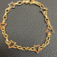 Златни синджири гривни плочка 14к 585 gold zlatni zlato, снимка 6 - Колиета, медальони, синджири - 34634011