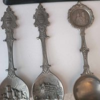 калаено сребарни зинн лажици, снимка 4 - Антикварни и старинни предмети - 41624360