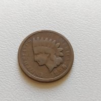 1 цент 1896 САЩ - Индианска глава, снимка 1 - Нумизматика и бонистика - 40624332