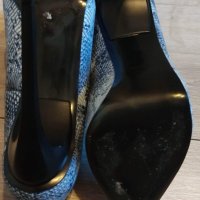 Обувки на висок ток - ЕСТЕСТВЕНА КОЖА , снимка 15 - Дамски обувки на ток - 40980176