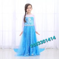 Рокля Елза Замръзналото кралство Frozen , снимка 6 - Детски рокли и поли - 34456068