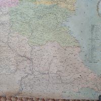 Стара  карта на НР България 1987 г., снимка 4 - Колекции - 40467429