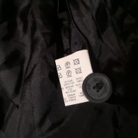 Ново черно сако с дълъг ръкав M 38 размер тънко райе, снимка 3 - Сака - 35795788