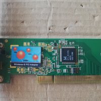 Wireless-G PCI Adapter Repotec RP-WP1400B, снимка 6 - Мрежови адаптери - 41706093