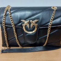Черна чанта реплика Pinko-SG12Wu, снимка 2 - Чанти - 42034382
