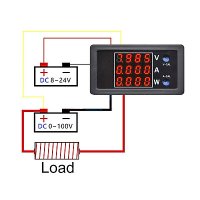 ВАТМЕТЪР/ АМПЕРМЕТЪР/ ВОЛТМЕТЪР ЦИФРОВ WATT METER ВАТ МЕТЪР LCD , снимка 2 - Друга електроника - 42479823