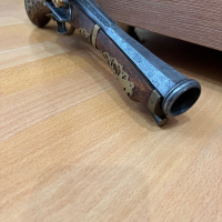 Реплика на кремъчен пистолет, снимка 7 - Антикварни и старинни предмети - 44694677