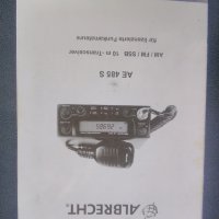 Радиостанция ALBRECHT AE 485 S, снимка 7 - Друга електроника - 42684437