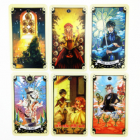 Манга таро карти: Mystical Manga Tarot & Traditional Manga Tarot, снимка 7 - Други игри - 36311651