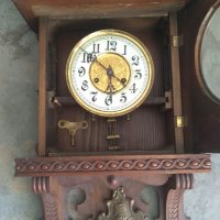 Стенен часовник #3, снимка 5 - Антикварни и старинни предмети - 39734961