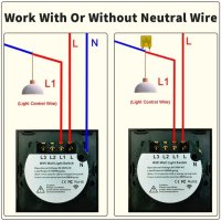 Умен Wifi троен стенен ключ за лампа Tuya/Smartlife , снимка 7 - Друга електроника - 41448259