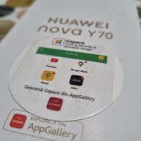 Huawei Nova Y70 чисто нови,2 години гаранция , снимка 2 - Huawei - 38761126