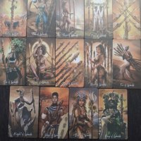 Вълшебни таро карти: Elemental Wisdom Tarot & Dark Mansion Tarot & Slavic Legends Tarot, снимка 5 - Карти за игра - 34659537
