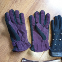 Лот от три чифта дамски ръкавици за 6 лева, снимка 3 - Ръкавици - 36135613