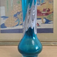 Кристална немска ваза , снимка 2 - Антикварни и старинни предмети - 40092008