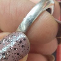 Мистик седеф / масивен сребърен пръстен проба 925 Житен клас / Мистик седеф и Аметист, снимка 11 - Пръстени - 28900451