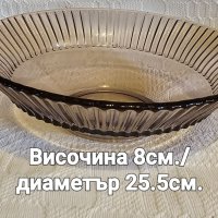 Стъклена фруктиера , снимка 1 - Аксесоари за кухня - 41769811