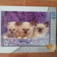 Пъзел 1000 части - котенца, снимка 1 - Пъзели - 33804744