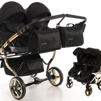 Бебешка количка Junama Diamond S-line Duo 2в1, 3в1 НОВА, снимка 13 - Детски колички - 42081664