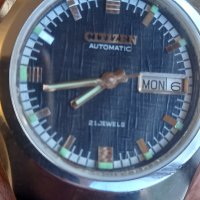 Японски механичен часовник Citizen automatic 21jewels , снимка 7 - Мъжки - 44156056