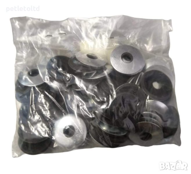 Шайба с гумено уплътнение Размер: Ф 6 мм Х 19 мм - 50 бр, снимка 1