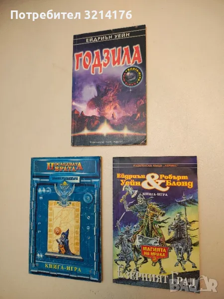 Магията на мрака. Книга 3: Езерният град - Робърт Блонд, Ейдриън Уейн, снимка 1