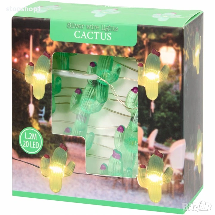 LED лампички Кактуси 2 метра , снимка 1