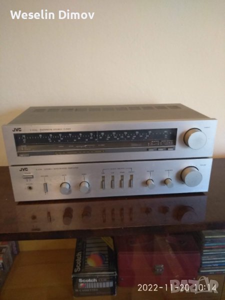 JVC усилвател и тунер, снимка 1