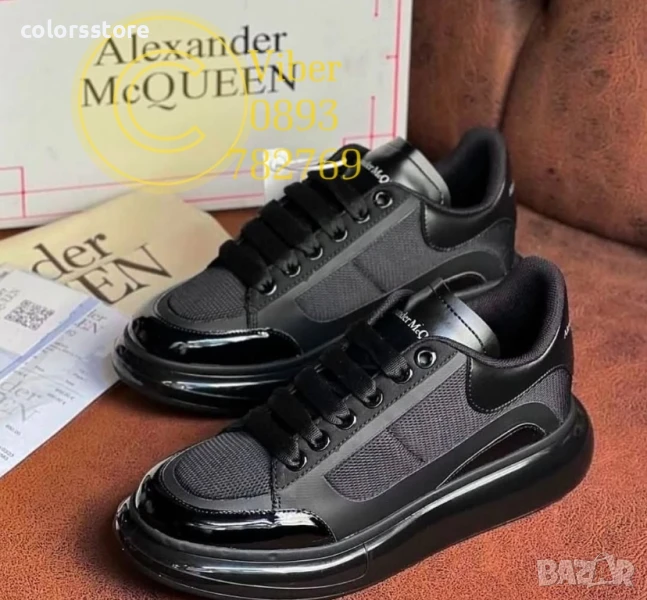 Мъжки черни кецове Alexander McQueen/BR32x, снимка 1