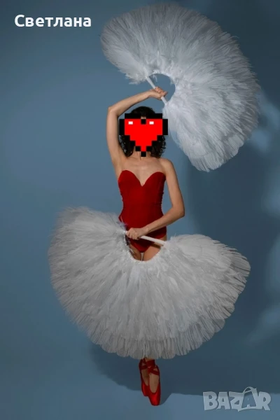 Ръчно изработени ветрила за танци , снимка 1