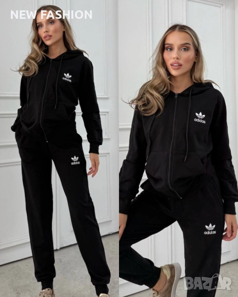 Дамски Памучни Екипи - лого Бродирано ✨ Adidas , снимка 1