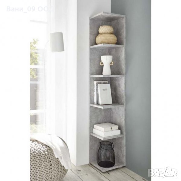 142 см Висока ъглова етажерка в 3 цвята, снимка 1