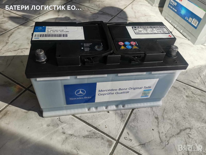 Акумулатор за заводско вграждане - Мерцедес 100 ан, снимка 1