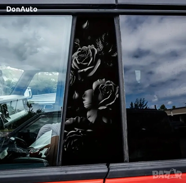 Винил за В-колони "Черна роза", снимка 1