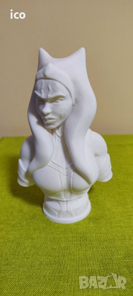 Ahsoka - Star Wars 3D printed toy (unpainted), снимка 1