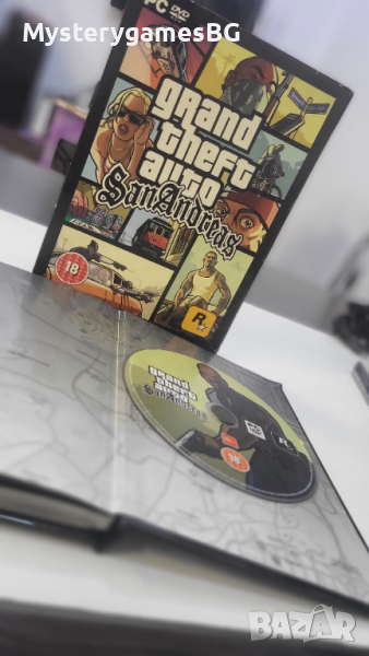 Grand Theft Auto SAN ANDREAS PC | DVD, снимка 1