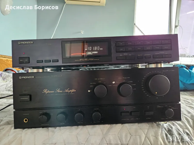 Стерео усилвател Pioneer A-656 Mark 2+тунер Pioneer F-656, снимка 1