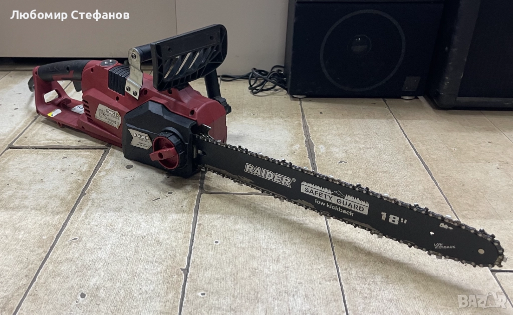 Електрически верижен трион Raider RD-ECS25 , снимка 1