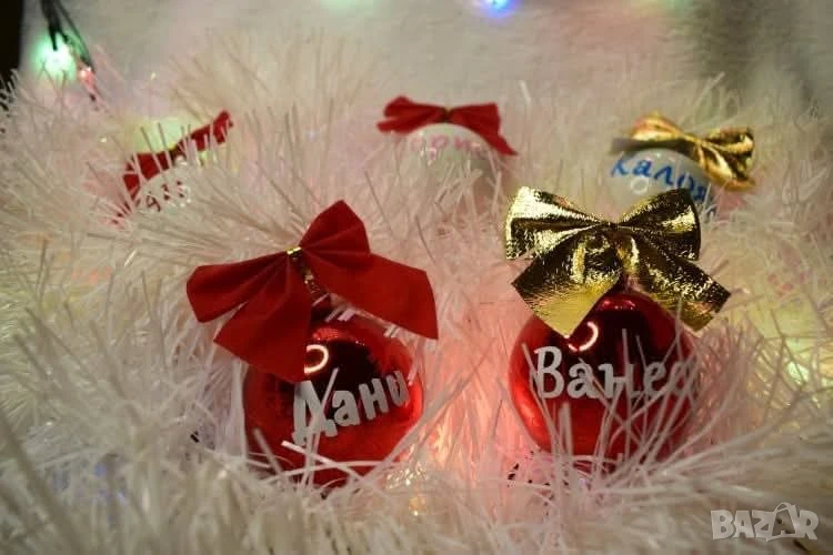 коледни топки с имена , снимка 1